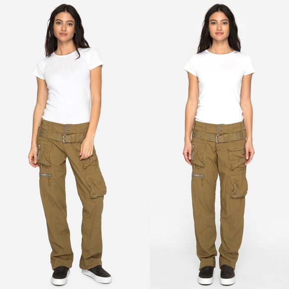 Johnny Was Pants - Johnny Was Pete & Greta Poplin Cargo Pants HW7227
